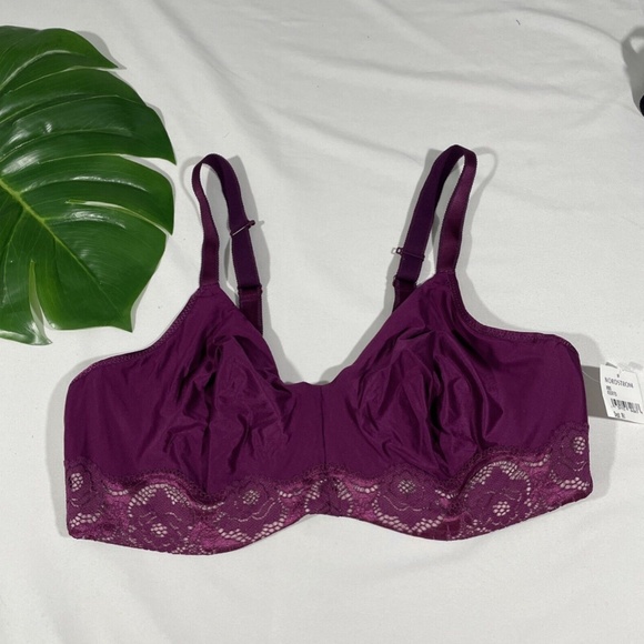 NEW Wacoal [ 38DD US ] Style Standard Underwire T-Shirt Bra in‎ Purple - Picture 5 of 12